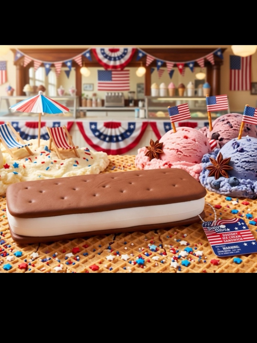 Viral Sunny Days Ice Cream Sandwhich - Picture 4 of 5